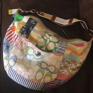 Authentic Coach Patchwork Hobo purse.